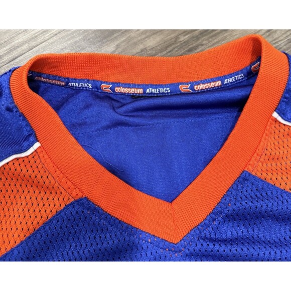 Boise State Broncos Colosseum Athletics NCAA Football Mesh Jersey 10 Fits XL/XXL - Picture 2 of 12